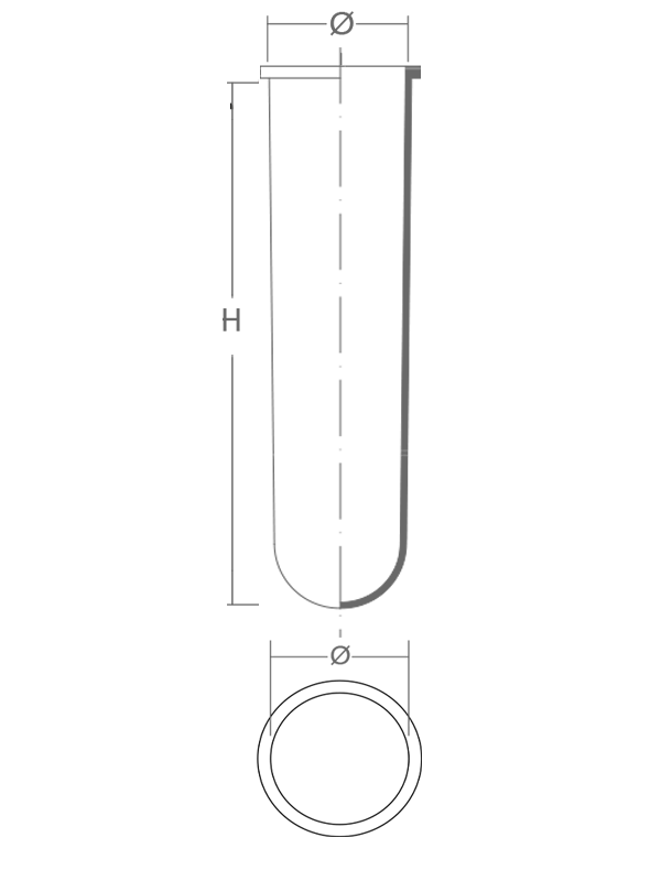 Ricambi per Ossari Porta orchidee fondo tondo