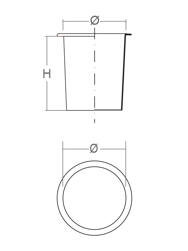 Linea Nuove Forme Circolare Ø 20 cm